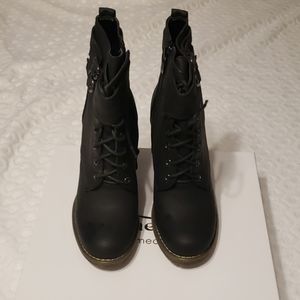 NEW Chunky Heel Boots
